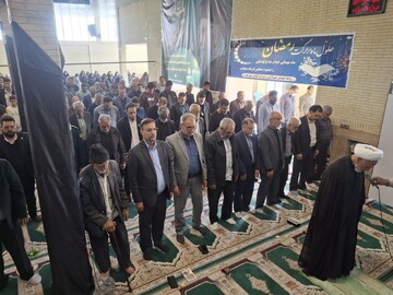 تصاویر/ اقامه عید سعید فطر در بخش بلورد