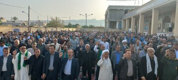 تصاویر/ نماز عید سعید فطر در کاکی