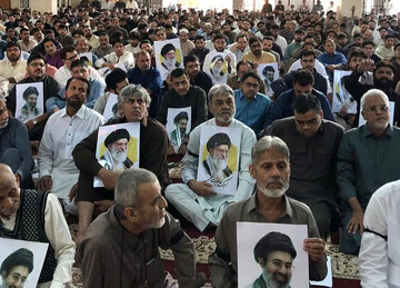 شیعیان پاکستان با رهبر انقلاب اسلامی تجدید بیعت کردند