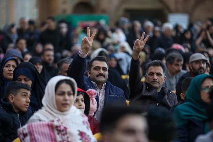 تصاویر / مراسم ویژه سال جدید در آستان امام زاده حسین علیه الاسلام قزوین