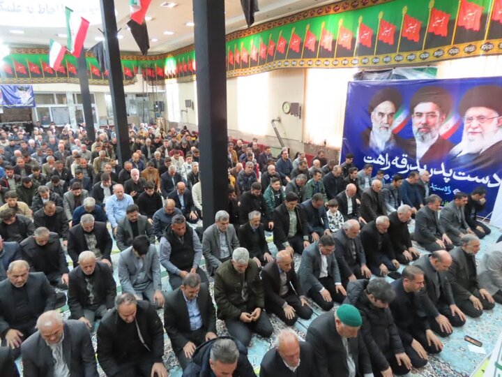 تصاویر/ اقامه نماز عید فطر در شهرستان چایپاره