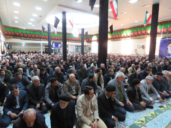 تصاویر/ اقامه نماز عید فطر در شهرستان چایپاره