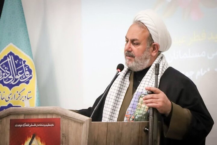 تصاویر/ نماز پرشکوه عید سعید فطر بخش نازلو و نوشین شهر