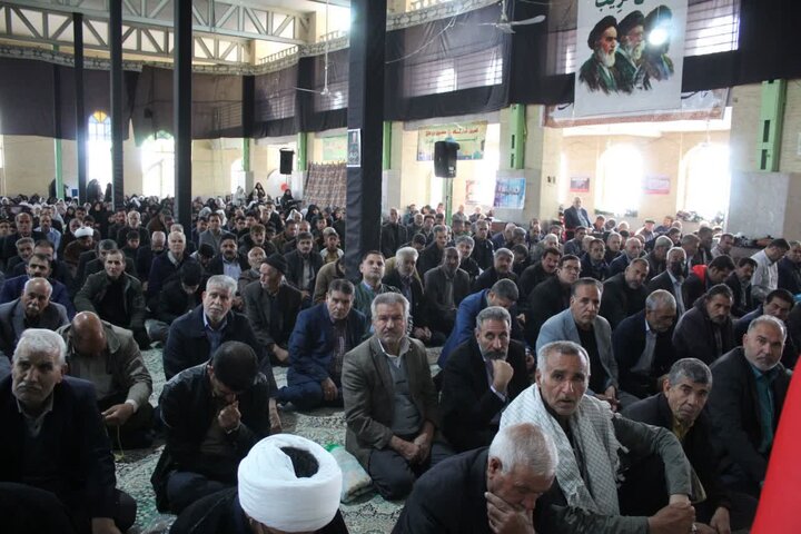 تصاویر/ نماز عید فطر نوروز۱۴۰۵ در شهرستان خاتم