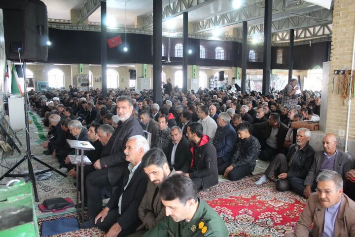 تصاویر/ نماز عید فطر نوروز۱۴۰۵ در شهرستان خاتم