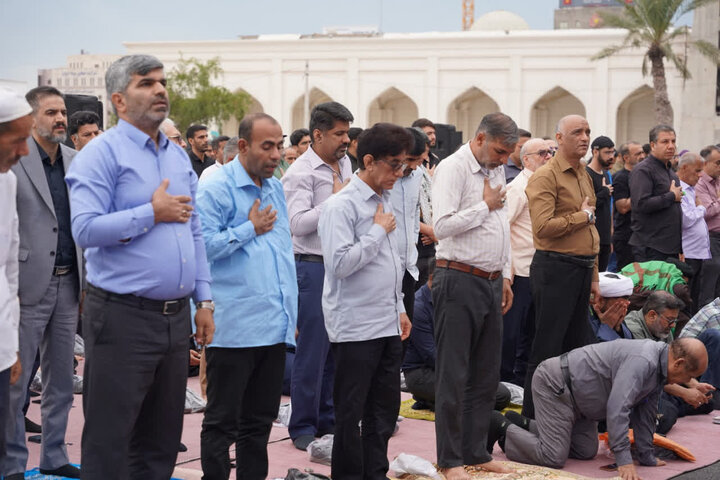 تصاویر/  نماز عید سعید فطر بندرعباس 1405