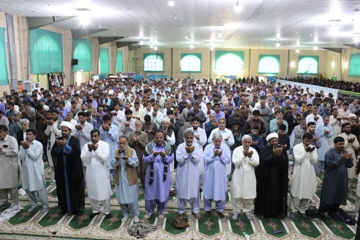 تصاویر/ نماز عید سعید فطر در شهرستان دلگان