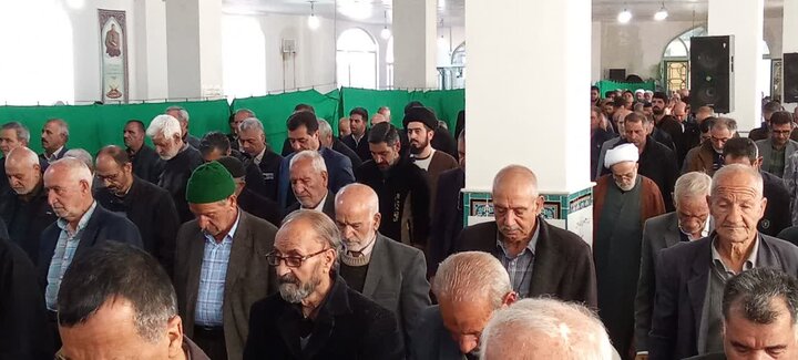 تصاویر/ نماز عید سعید فطر درجوشقان قالی