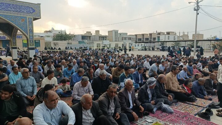 تصاویر/ اقامه نماز عید سعید فطر در شهر دیلم