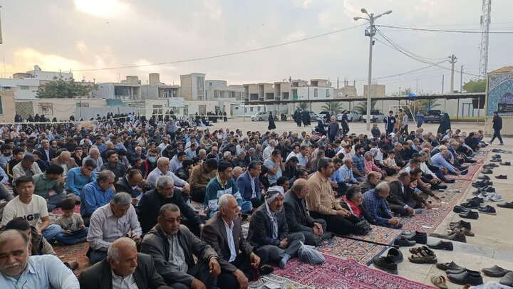 تصاویر/ اقامه نماز عید سعید فطر در شهر دیلم