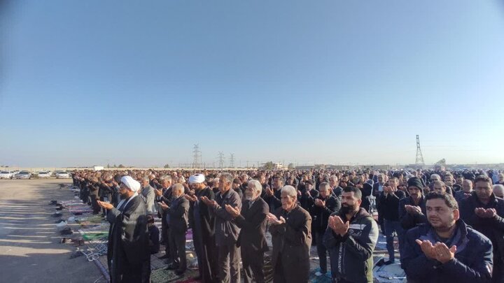 تصاویر/ اقامه نماز عید سعید فطر در شهر کشکوئیه