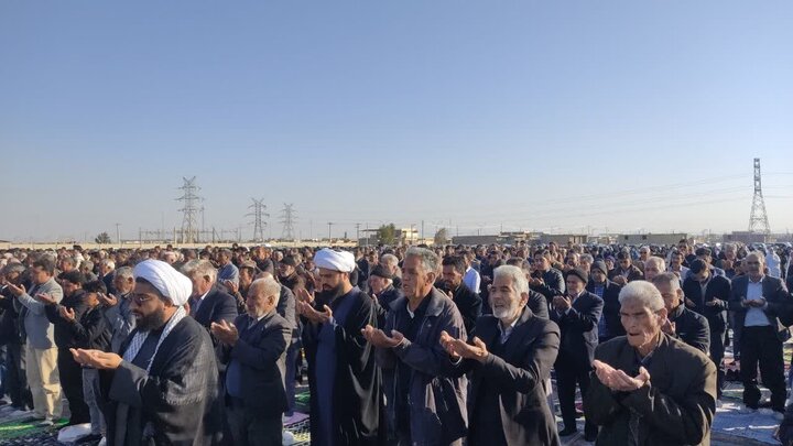 تصاویر/ اقامه نماز عید سعید فطر در شهر کشکوئیه
