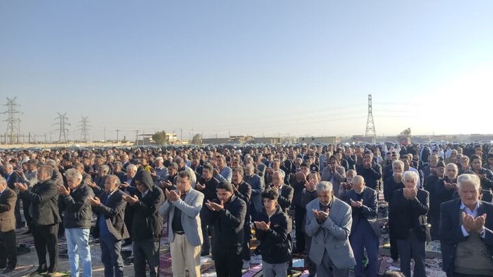 تصاویر/ اقامه نماز عید سعید فطر در شهر کشکوئیه