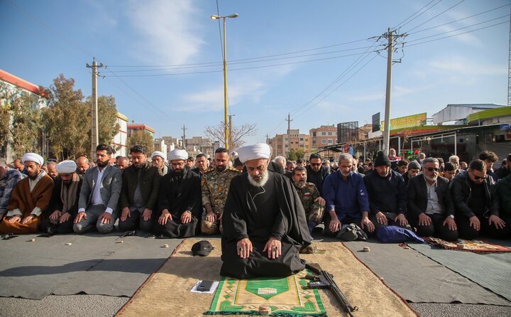 تصاویر/ نماز عید سعید فطر در پرند