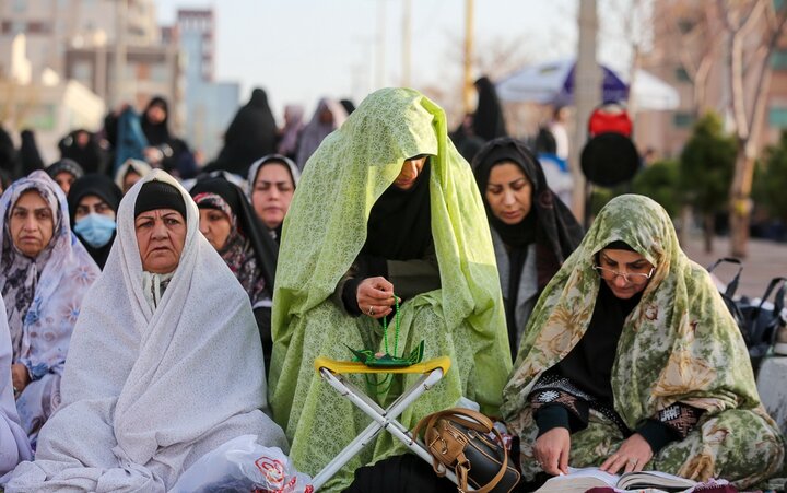 تصاویر/ نماز عید سعید فطر در پرند