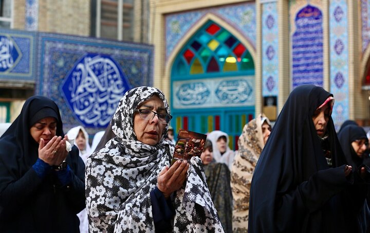 تصاویر/ نماز عید سعید فطر در امامزاده صالح(ع)