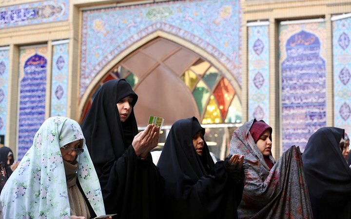 تصاویر/ نماز عید سعید فطر در امامزاده صالح(ع)