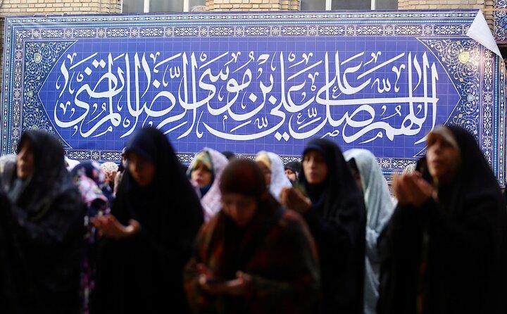 تصاویر/ نماز عید سعید فطر در امامزاده صالح(ع)