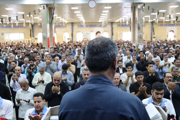 تصاویر/ نماز عید فطر در دیّر