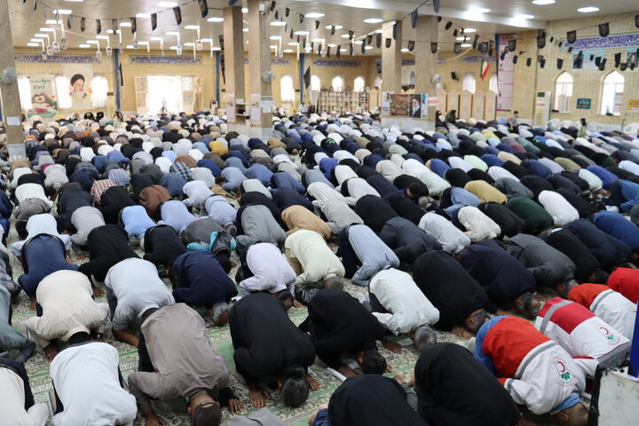 تصاویر/ نماز عید فطر در دیّر