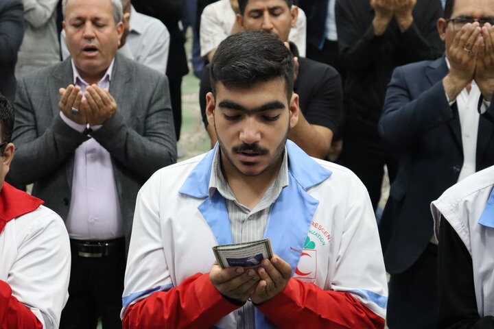 تصاویر/ نماز عید فطر در دیّر