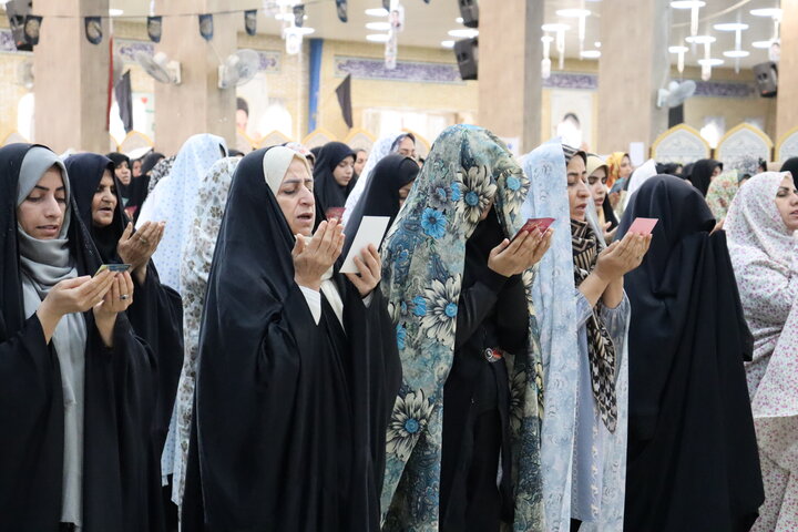 تصاویر/ نماز عید فطر در دیّر