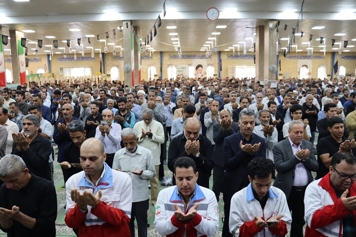 تصاویر/ نماز عید فطر در دیّر