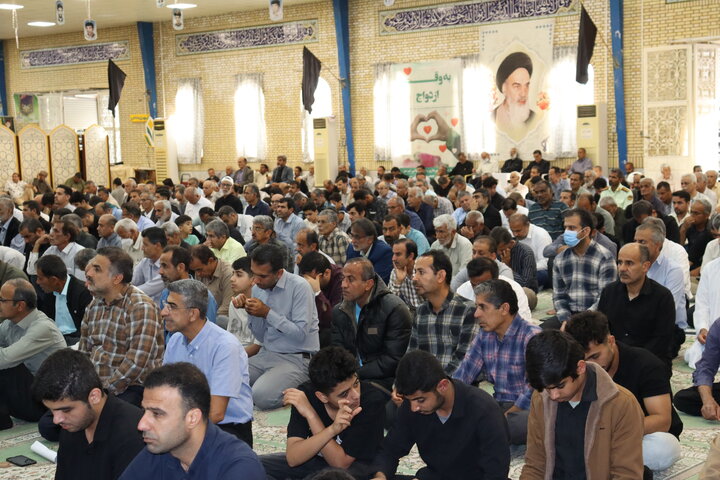 تصاویر/ نماز عید فطر در دیّر