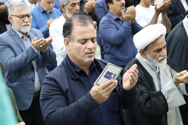 تصاویر/ نماز عید فطر در دیّر