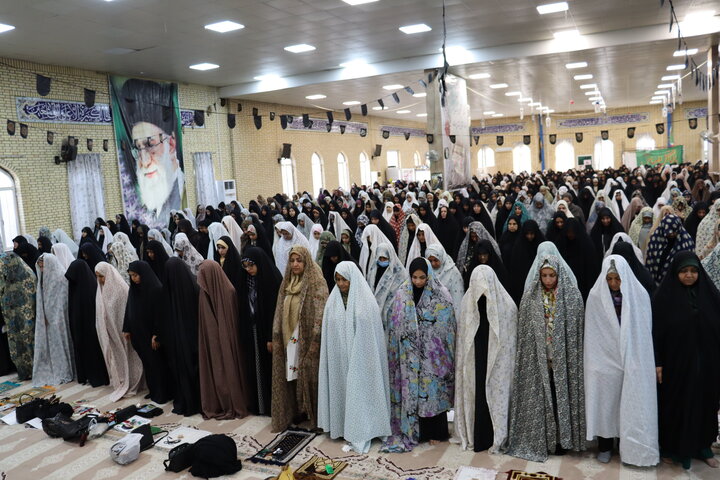 تصاویر/ نماز عید فطر در دیّر