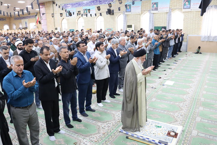 تصاویر/ نماز عید فطر در دیّر