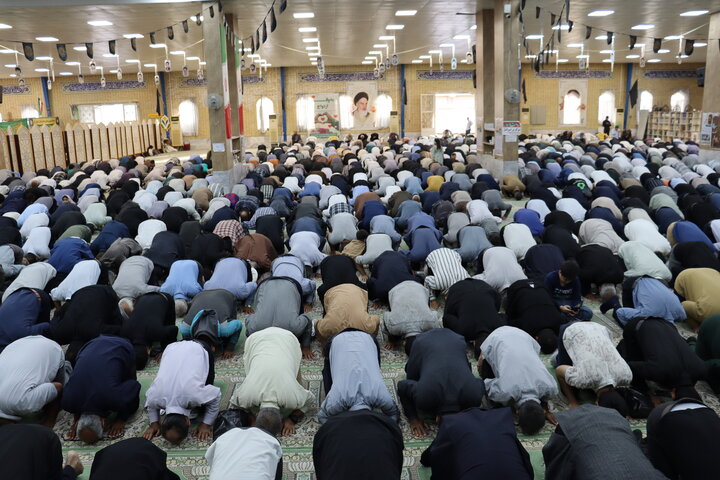 تصاویر/ نماز عید فطر در دیّر