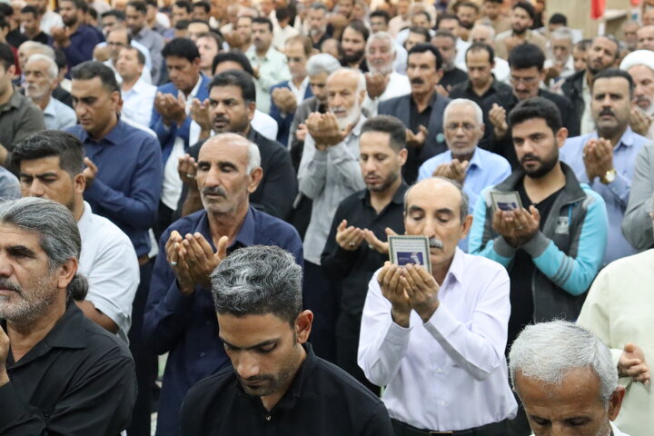 تصاویر/ نماز عید فطر در دیّر