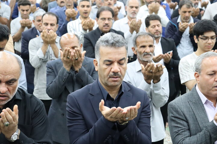 تصاویر/ نماز عید فطر در دیّر