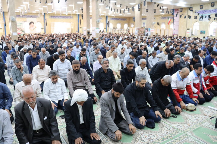 تصاویر/ نماز عید فطر در دیّر