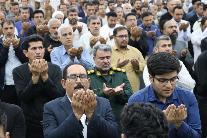 تصاویر/ نماز عید فطر در دیّر