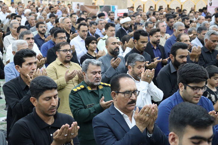 تصاویر/ نماز عید فطر در دیّر