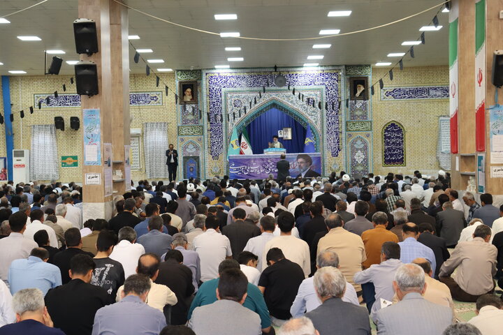 تصاویر/ نماز عید فطر در دیّر