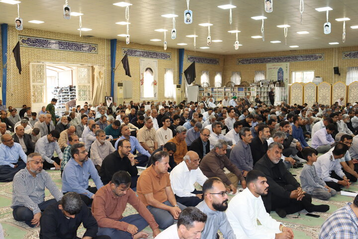 تصاویر/ نماز عید فطر در دیّر