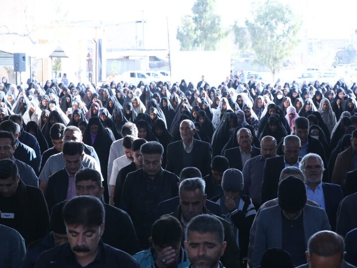 تصاویر/ اقامه نماز عید سعید فطر در شهر زید آباد