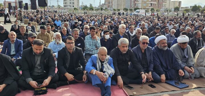 تصاویر/ اقامه عید سعید فطر در شهر جیرفت