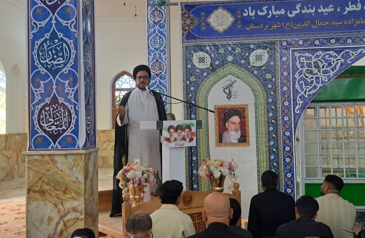 تصاویر/ نماز عید فطر در بردستان