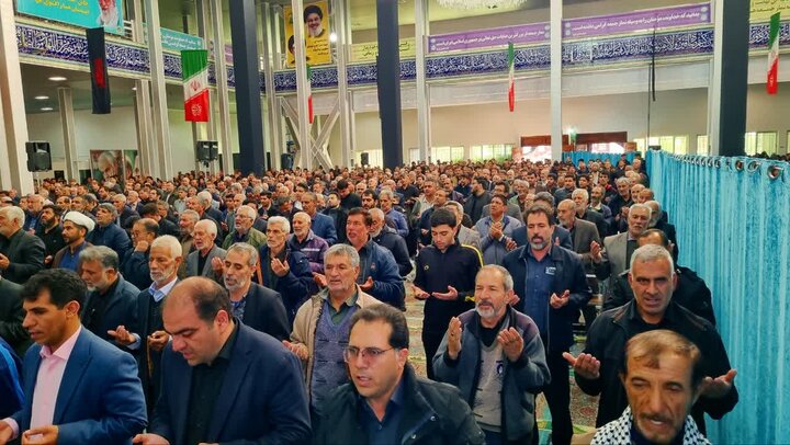 تصاویر/ اقامه نماز عید سعید فطر در شهر رابر