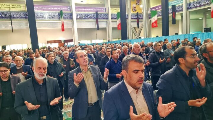 تصاویر/ اقامه نماز عید سعید فطر در شهر رابر