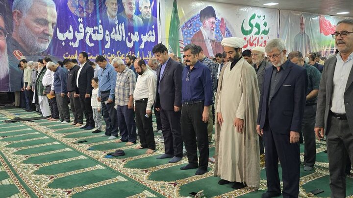 تصاویر/ نماز عید فطر در گناوه
