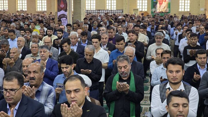 تصاویر/ نماز عید فطر در گناوه