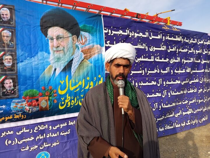 تصاویر/ اقامه نماز عید سعید فطر در بخش اسماعیلی
