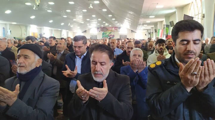 تصاویر/اقامه نماز عید فطر در شهرستان بهار