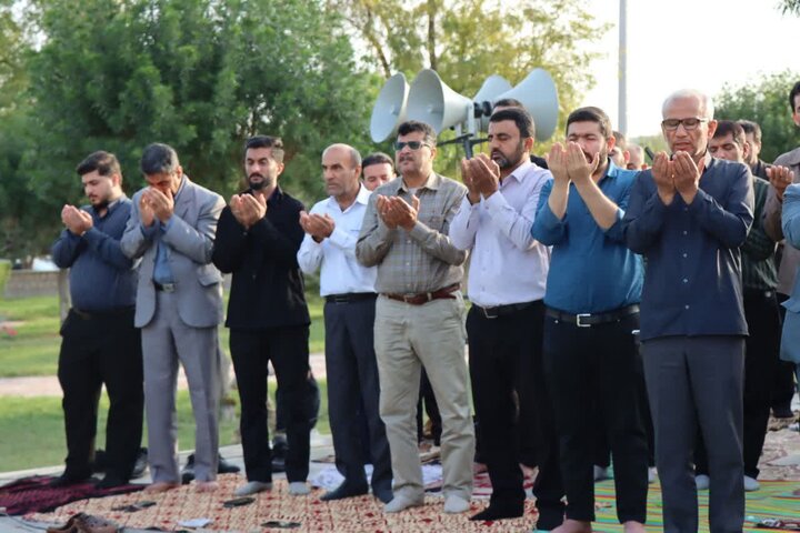 تصاویر/ شکوه نماز عید فطر در عالیشهر