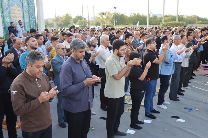تصاویر/ شکوه نماز عید فطر در عالیشهر